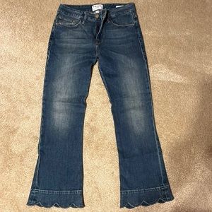 Like new Frame Denim Le crop mini boot cut jeans sz 26